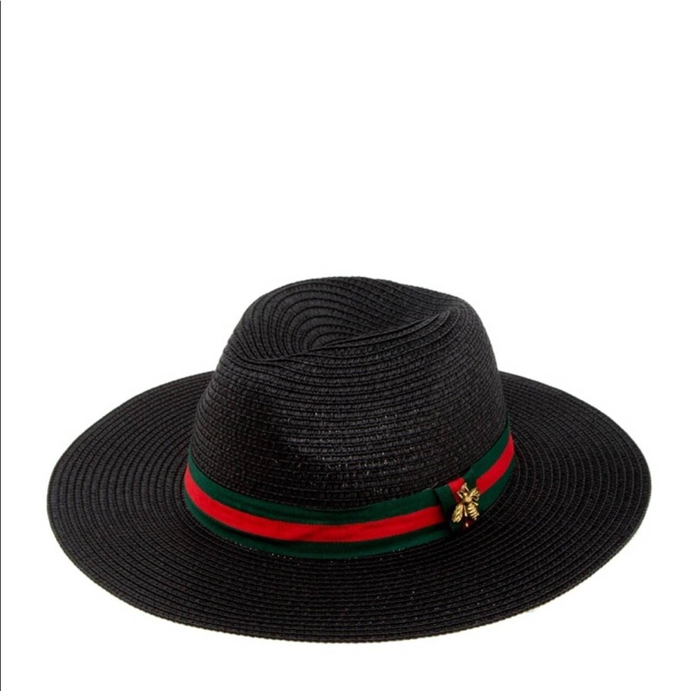 Queen Bee Straw Beach Hat